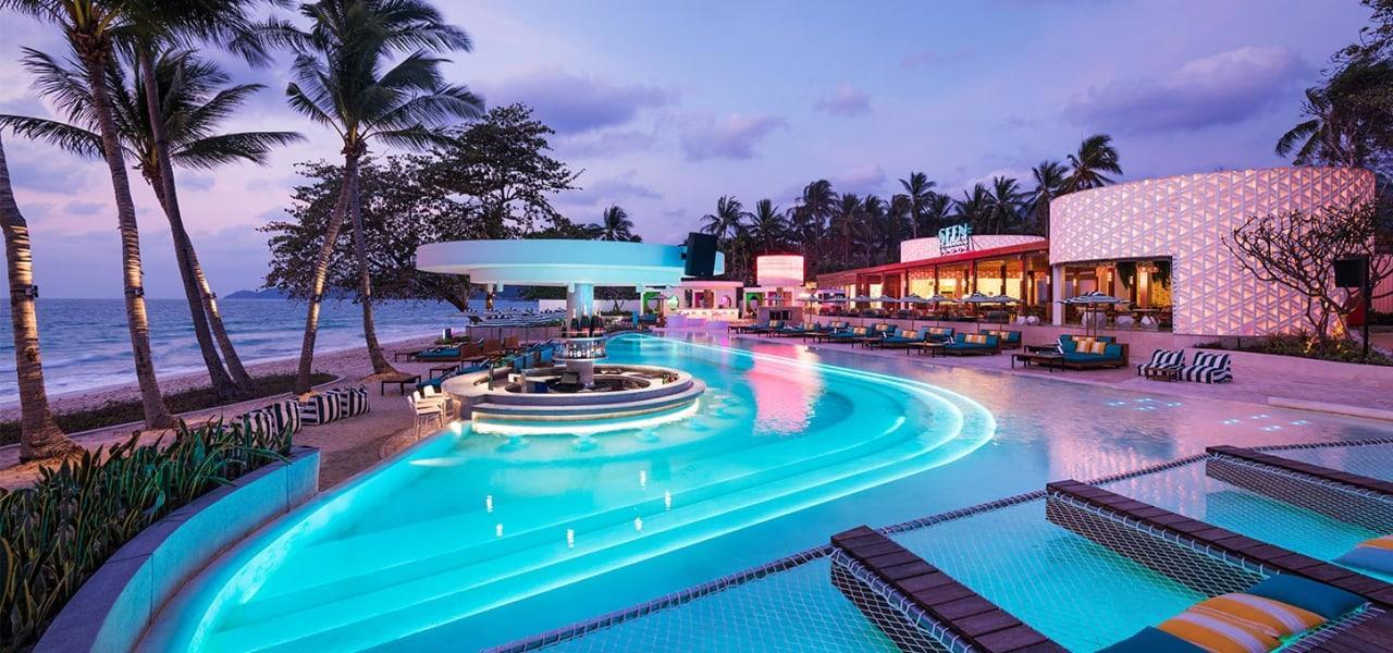 Avani Chaweng Samui Hotel & Beach Club - Adults Only 외부 사진 The Beach Club at Hard Rock Hotel